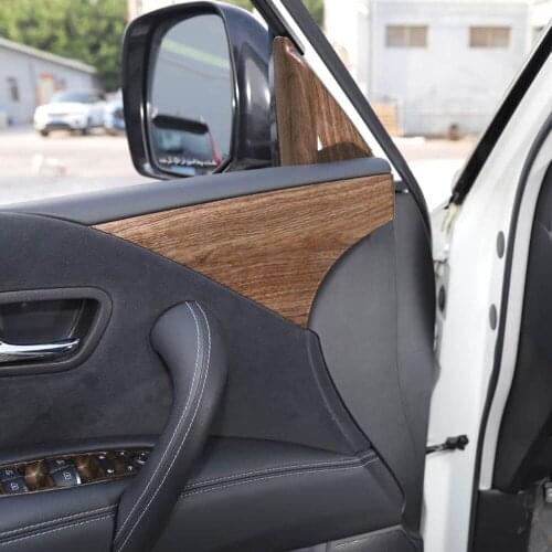 Front In Door Sticker A pillar Covers Decorative Trim For Patrol Y62 Interior Accessories