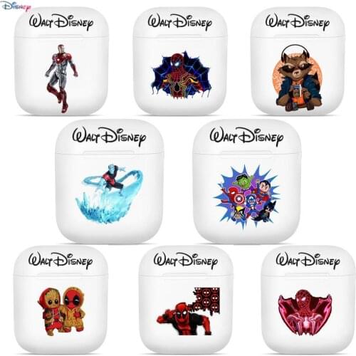 2021 Disneys new Marvel Iron Man Cases For Apple Airpods 1/2 Protective Bluetooth Wireless Earphone Cover For case