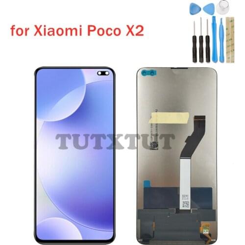 Original for Xiaomi Poco X2 LCD Display Screen Touch Digitizer Assembly LCD Display 10 Point Touch Repair Parts