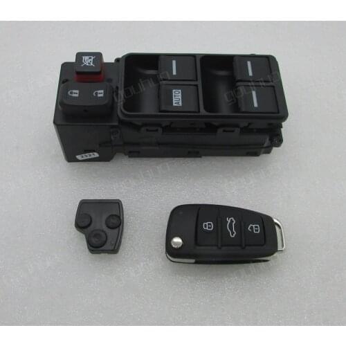 For BYD F6 switch left front door window glass lifter switch shaking windows remote control alarm switch