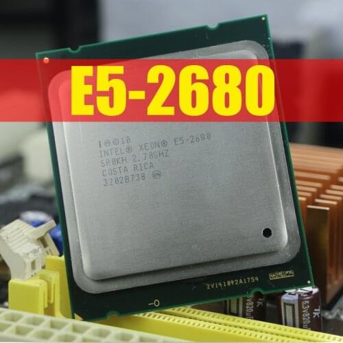 Intel Xeon Processor E5-2680 C2 SR0KH 20M Cache/2.7/GHz/8.00 GT/s E5 2680 LGA 2011 E5 2680 Eight Core, sell 2670