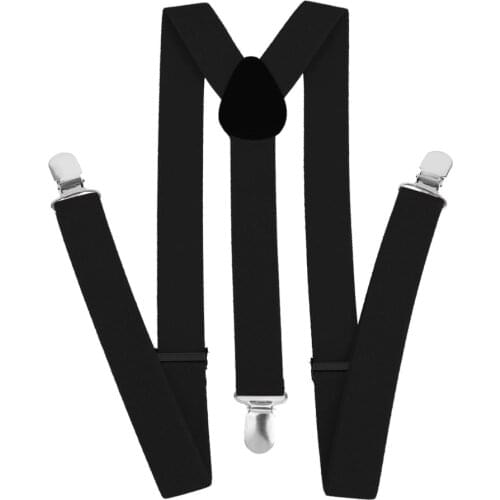 Adjustable Elasticated Adult Suspender Straps Y Shape Clip-on Mens Suspenders 3 Clip Pants Braces For Women Belt Straps