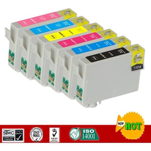 Compatible ink cartridge for Epson T0821N - T0826N T0821N suit for Stylus Photo RX690 1410 TX650 TX659 700W 710W 800FW etc