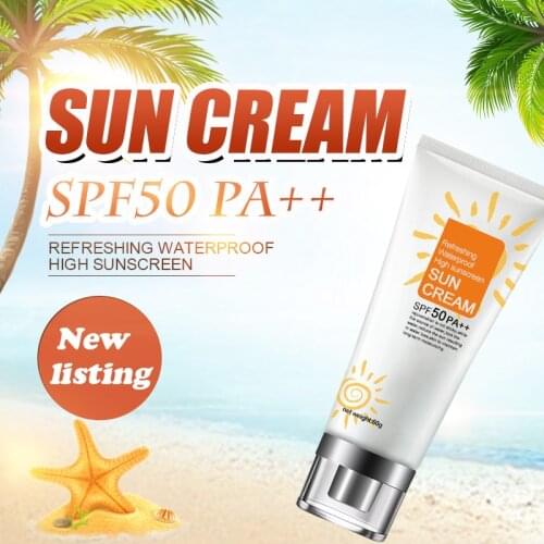 Facial Body Sunscreen Creams SPF 50 Isolation UV Sunblock Concealer waterproof Sunburn Skin Cream Care Sunblock Skin Care TSLM1