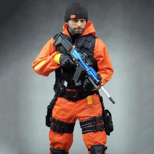 1/6 scale male soldier doll suit popular area agent equipment combat clothing suitable for 12" doll wear display