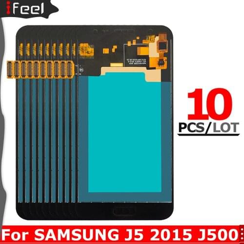 10pcs Copy OLED For Samsung Galaxy J5 2015 J500 J500F J500FN J500M J500H LCD Display Touch Screen Digitizer Assembly