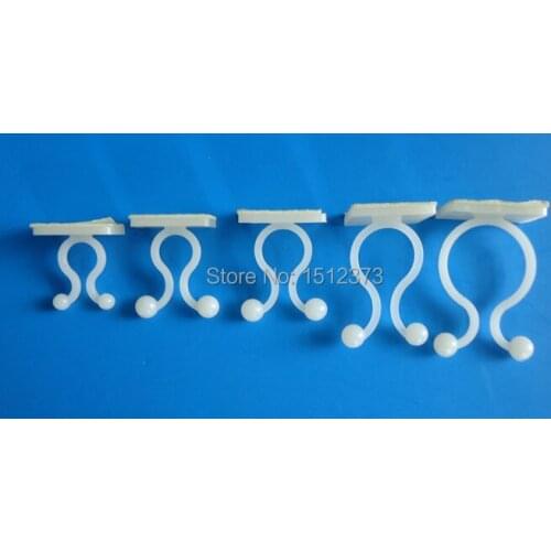100pcs/lot KL-6 adshesive tie holder twist lock nylon66 material