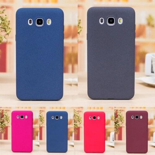 2Pcs For Samsung J5 2016 J510FN Case Colored Plush Matte Silicon TPU Skin Back Cover Case for Samsung Galaxy J5 2016 J510F J510H