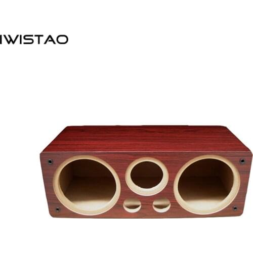 IWISTAO 2 Way 6.5 Inches Center Speaker Empty Cabinet 1 PC Speaker Enclosure 15mm High Density Board HIFI Audio DIY