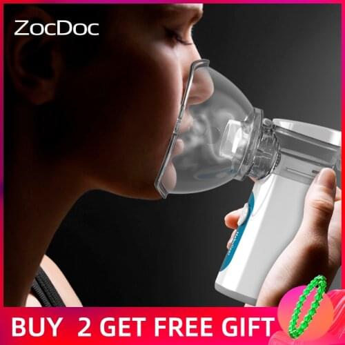 Health Care Mini Handheld portable Inhale Nebulizer silent Ultrasonic inalador nebulizador Children Adult Rechargeable Automizer