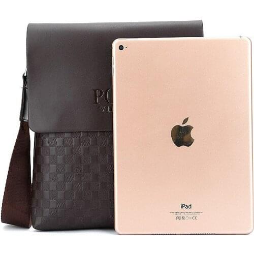 Man Leather Shoulder Bag Messenger Side Business Crossbody Briefcase Retro One Backpack Across Travel For Cross Body Bag Pack