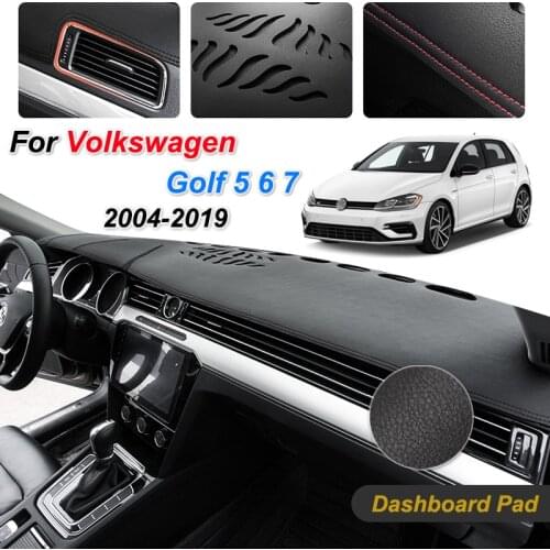 For Volkswagen VW Golf 5 6 7 2004-2019 Anti-Slip Mat Dashboard Cover Pad Sunshade Carpet Dashmat Auto Accessories