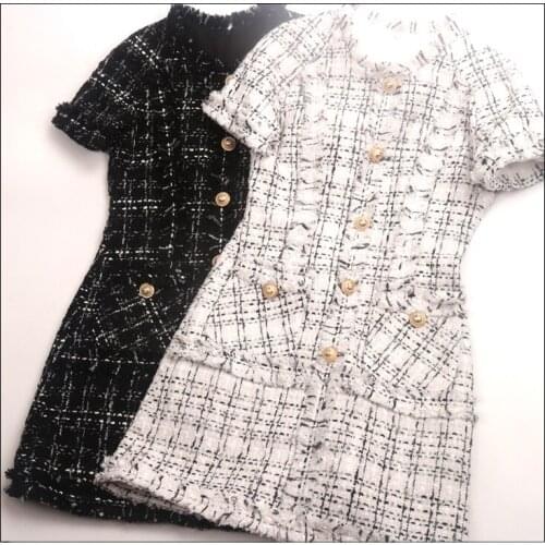 Wind New small sweet party dress is cultivate morality show thin pieces of A dress with short sleeves PuLi pieces plus