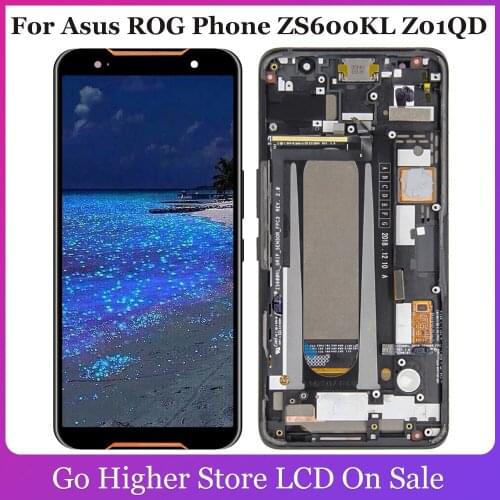 AAA For Asus ROG Phone ZS600KL Z01QD LCD Display Touch Screen Digitizer Glass Assembly + Tools