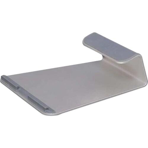 Silver Ergonomic 18-Degree Tilt Design Laptop PC Aluminum Alloy Stand Solid