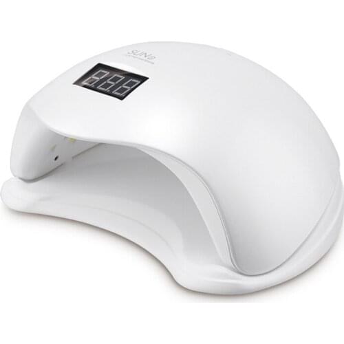 SUN5 48W Nail Dryer UV LED Lamp LCD Display 24 LEDs Dryer Lamp for Curing Gel Polish Auto Sensing Nail Manicure Tool