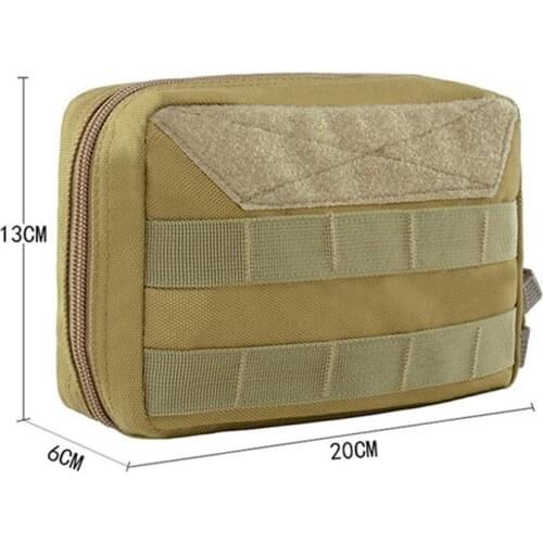 Tactical Molle EDC Bag Military Modular Pouch Waist Belt Pack Multifunctional Nylon Utility Tools Hunting First Aid Kits Bag