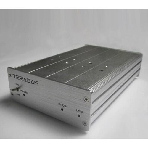 TeraDak V3.1D TDA1543 8 slices 24Bit/96KHz USB DAC Compatible with WIN2000 XP vista win7 systems