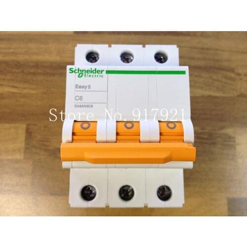[ZOB] original original of France EA9AN3C6 C6 miniature circuit breaker 3P6A genuine original --5pcs/lot