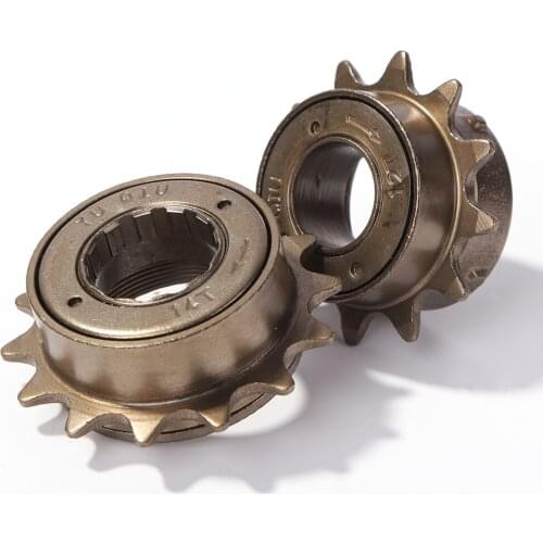 12/14T Teeth Single Flywheel Speed Bicycle Freewheel Sprocket Gear Steel Bicycle Accessories