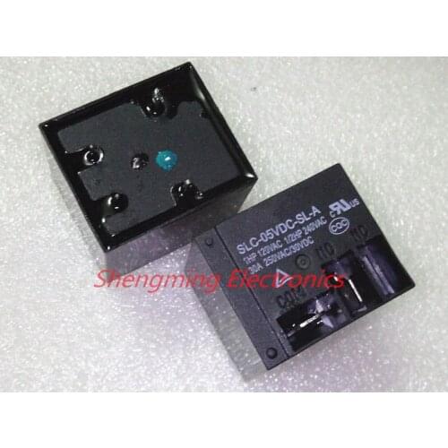 10pcs 4pins SLC-05VDC-SL-A SLC-12VDC-SL-A SLC-24VDC-SL-A T91 30A 250VAC 30VDC Relay