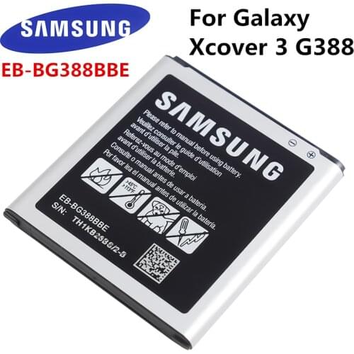 100% Original Samsung Battery For Samsung Galaxy Xcover3 G388 G388F G389F EB-BG388BBE Replacement Phone Battery With NFC 2200mAh