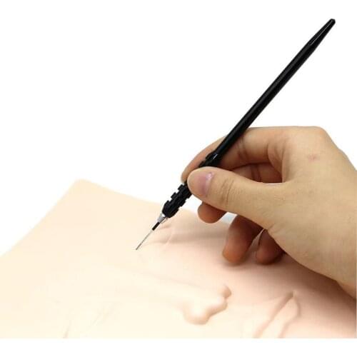 100pcs 3R Tattoo Needle Microblading Shading Round Needles Eyebrow Semi Permanent Makeup Blade Manual Pen Fog Needle Supplies