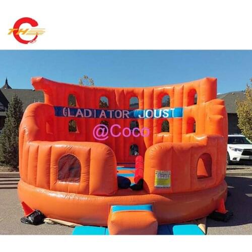 Free air ship to door!5m/17ft diameter backyard pedestal gladiator jousting arena, gladiator dueling interactive challenge game