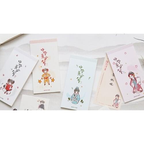Happy person note pad memo pad(1pack=24pieces)
