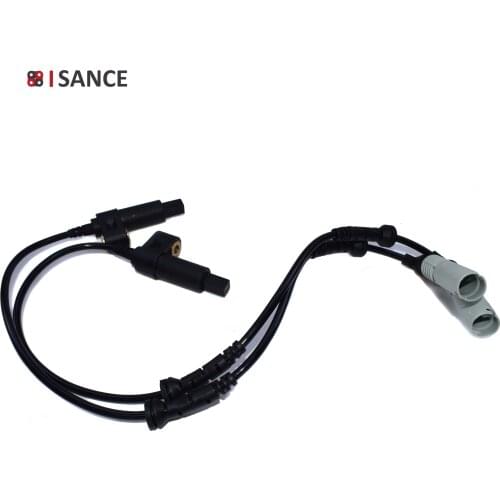 ISANCE 2pcs ABS Speed Sensor Front 34521164651 34521165609 For BMW 3 Series E46 316i 318i 320i 328i 330i 320d 330d 316ti 325ti