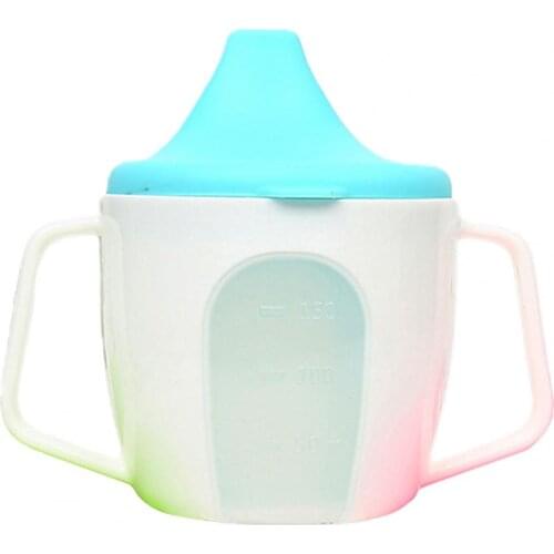 Baby Cup Duckbill Mouth Shape Easy Cleaning PP Infant Sippy Water Bottle Children Mug Good Quality Training Utensils with Cover