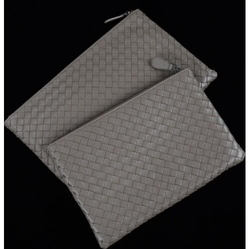 2020 Summer New Leather Handbag Women Sheepskin Woven Clutch Handbag Women Hand Envelope Bag Women Purse and Handbags Sac A Main