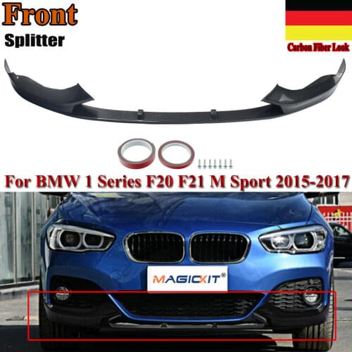 MagicKit FOR 1 SERIES BMW F20 F21 M SPORT 2015+ M PERFORMANCE FRONT SPLITTER LIP VALANCE