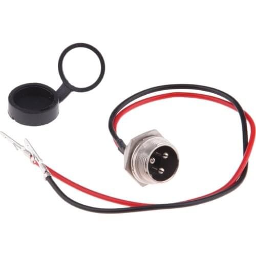 Plastic Battery Charger Plug Adapter Connector For Electric Scooter