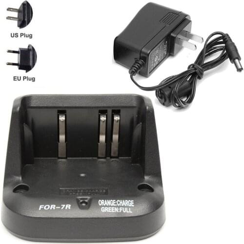 US/EU Plug CD-15 CD-15A FNB-58Li FNB-80Li AC Battery Desk Dock Rapid Charger for YAESU VX-5 VX-5R VX-6 VX-7R VXA-700 HX460 Radio