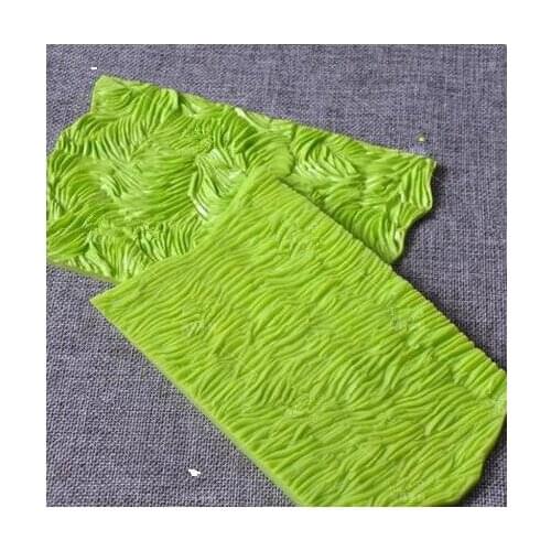 2 pcs chocolate gumpaste mould Cat hair dog hair texture silicone cake mold fondant mold cake decorating tools