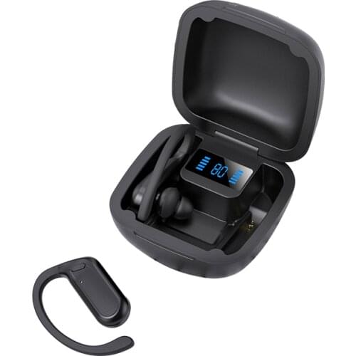 Type-C A10 TWS 5.2 Digital Display Earphone Bluetooth Stereo Surround Sound Headset Touch Wireless Earbud Sport Headphone