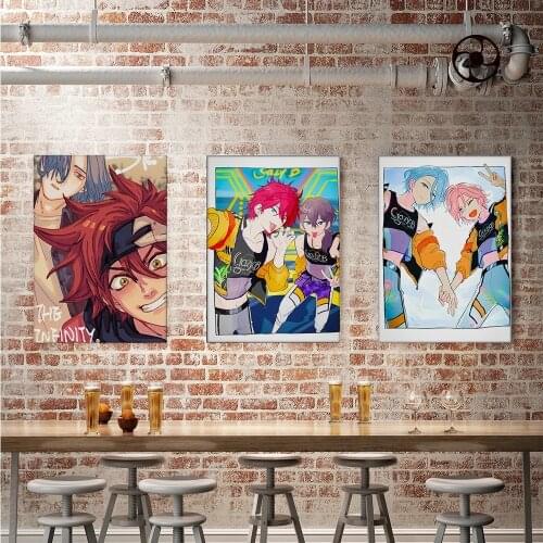 WTQ Japanese Anime Character Retro Poster Art Poster SK8 Canvas Canvas Painting Anime Poster Wall Room Wall Home Decoration Mura