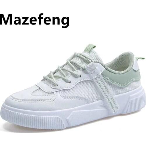 Women Casual Shoes Fashion Breathable Walking Mesh Flat Shoes Sneakers Women 2021 Gym Vulcanized Shoes White Female Footwear