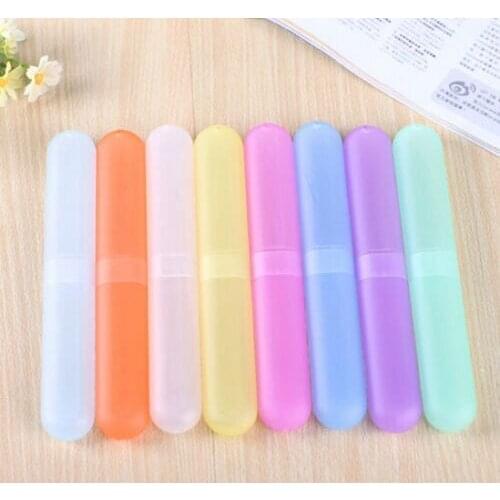 Toothbrushbox excellent Portable Travel Hiking Camping Toothbrush Holder Case Box Tube Cover Protect In Stock