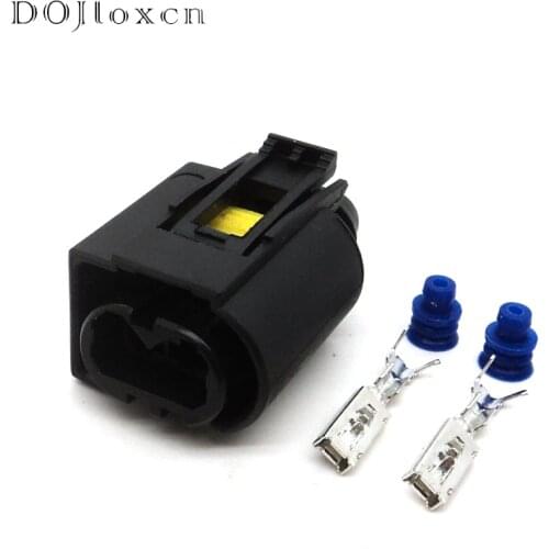1 Set KOSTAL 2 Pin Female Automotive Lgnition Coil Waterproof Wire Connector Auto Harness Damper Plug 9441292 50290937 For Benz