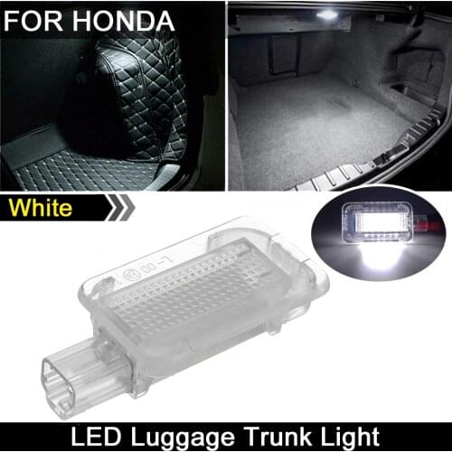 1Pcs For Honda Accord City Civic CR-Z FR-V Insight Fit White High Brightness LED Luggage Trunk Lights Luggage Compartment Lamp
