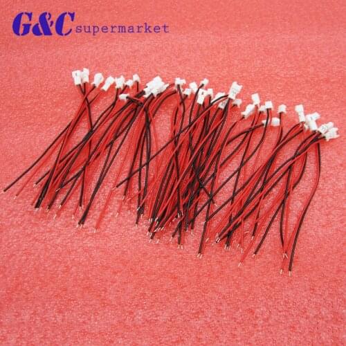 20 Pairs JST 1.25mm 2 Pin Micro Male Female Connector Plug Wires Cables diy electronics