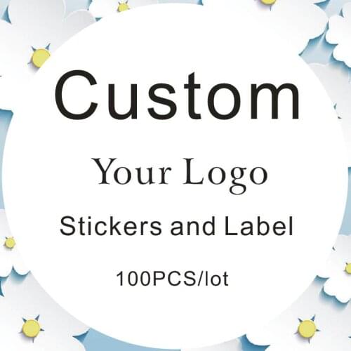 3-7CM/wedding sticker logo transparent kraft paper sticker/design name sticker/personalized sticker/baking sticker