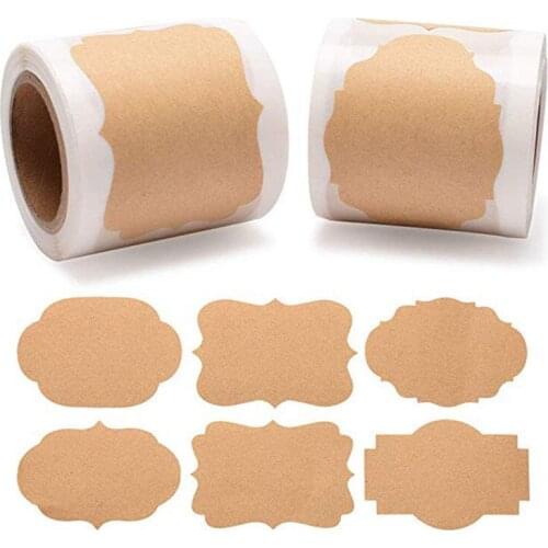 5x3cm Kitchen Jar Stickers Label Storage Organizer Bottles Labels Blackboard Spice Labels Sticker DIY Seal Label 300pcs/roll