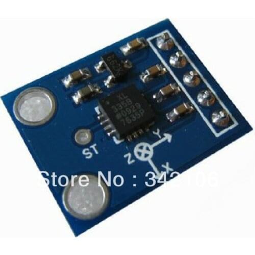 Free Shipping!!! 5pcs ADXL335 module tilt angle sensor module code