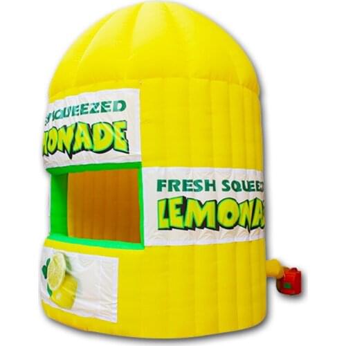 Free Shipping Hot Inflatable Lemonade Kiosk for Free Shipping,Booth Include CE or UL certificated Blower