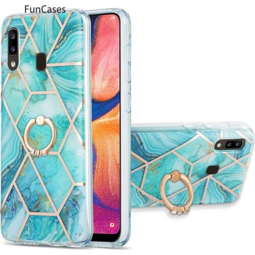 With A Ring Smartphone Covers For coque Samsung A32 Soft IMD Shell Case sFor Hoesje Samsung Galaxy armor A30 A20 A32 4G A31 A21S