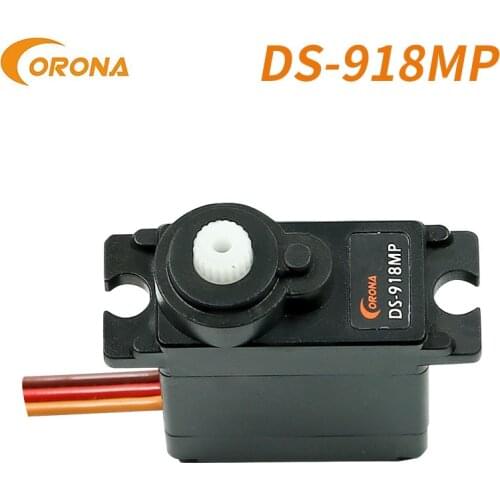 Corona DS918MP 1.8g 0.06sec 9g Digital Metal Gear Mini Servo for Hobby Robotics Education Industrial