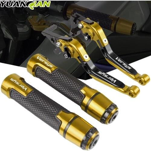 For Kawasaki Z300 Versys 300/X-300 2008 2009-2019 Motorcycle Accessories Adjustable Brake Clutch Levers Handle Handlebar Grips